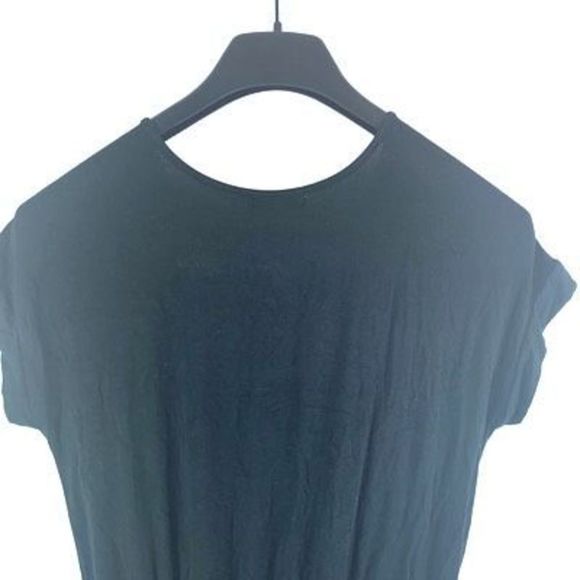 Z Supply Women’s Size Extra Small Black Rayon Stretch V Neck Elastic Waist Rompe - Picture 6 of 16